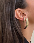 Nic 1" Earrings Gold Earrings Jennifer Zeuner