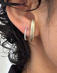 Nic 1" Earrings Gold Earrings Jennifer Zeuner