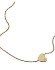 Mia 1/2" Necklace Gold Necklaces Jennifer Zeuner