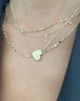 Mia 1/2" Necklace Gold Necklaces Jennifer Zeuner