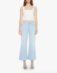 The Twister Ankle Fray Cowabunga Denim - Flare & Wide Leg Mother