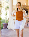 Alta Shawl Oyster Scarves Alpine Cashmere