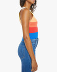 The Round Neck Rib Tank Over The Horizon Tops - Tanks Mother