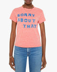 The Lil Goodie Goodie Sorry About That Tops - Tees Mother
