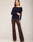 Bootcut Pant Brown Pants - Trousers Fifteen Twenty