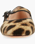 Ginger Mary Jane Flat Leopard Flats - Ballet Loeffler Randall
