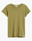 The Slub Tee Olive Tops - Tees rag & bone