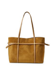Suede Lasso Bag Acorn Tote & Satchel Veronica Beard