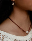 Coco Sienna Silk Cord Necklace Necklaces Thatch