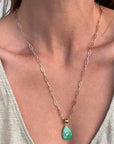Bardot Chrysoprase Bail Charm Necklaces Thatch