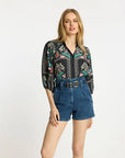 Juliette Top Twilight Bloom Tops - Button Down Caballero