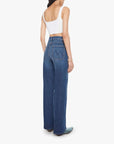 The Lasso Utility Sneak Shine On Denim - Flare & Wide Leg Mother
