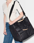 Large Metro Travel Tote Black Tote & Satchel MZ Wallace