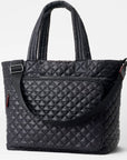 Large Metro Travel Tote Black Tote & Satchel MZ Wallace