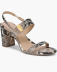 Genetta Slingback Sandal Python Sandals - Heeled Sandals Veronica Beard - Shoes