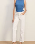 Cropped Jordyn Tank Blue Coast Tops - Tanks Veronica Beard