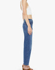 Newbie Ankle Fray Denim - Straight Mother