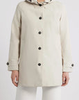 April Jacket Shore Beige Outerwear - Longsleeve Save The Duck