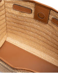 Medium Marcella Raffia Natural Tote & Satchel Gianni Chiarini
