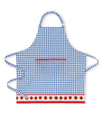 Giadzy X Rails Cucina Apron Gingham Tomatoes Home Decor - Tabletop Rails