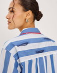 Giadzy X Rails Elsa Shirt Dolce Vita Embroidery Tops - Button Down Rails
