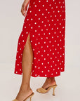 Giadzy X Rails Terena Dress Red Dresses - Midi Rails