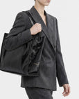 Large Marcella Luxury Nero Tote & Satchel Gianni Chiarini