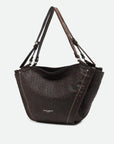 Large Bloom Espresso Hobo & Shoulder Gianni Chiarini