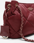 Small Frankie Tote Claret