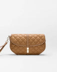 Small Astor Convertible Clutch Cognac Clutch MZ Wallace