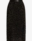 Mia Skirt Flocked Dot Skirts - Midi Caballero
