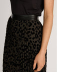 Mia Skirt Flocked Dot Skirts - Midi Caballero