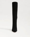 Sylvia Knee High Boot Black Suede Knee High Boots Sam Edelman