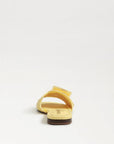 Bambi Slide Sandal Buttercup Yellow Raffia Sandals - Flat Sandals Sam Edelman