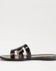Bay Jelly Slide Sandal Tortoise Sandals - Flat Sandals Sam Edelman