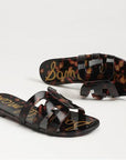 Bay Jelly Slide Sandal Tortoise Sandals - Flat Sandals Sam Edelman