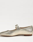 Michaela Mary Jane Flat Gold Leaf Flats - Ballet Sam Edelman