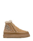 Setsu 4.0 Floral Bottie Saffron Suede Natural