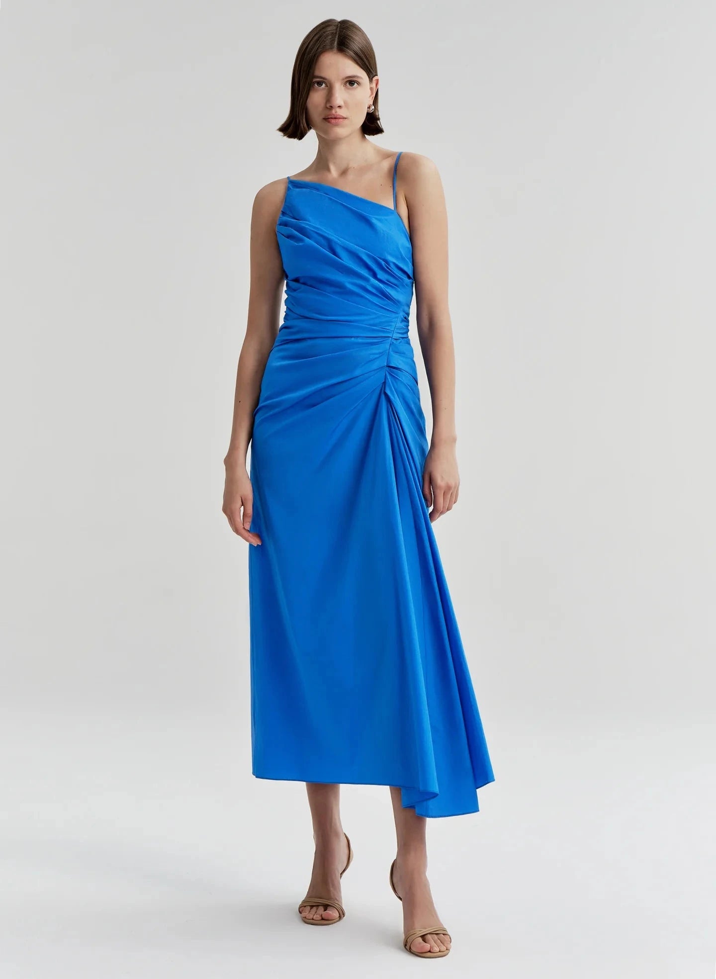 floral blue prom dress Juno Dress Cornflower – Peter Kate