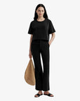 Cropped Sophie Pant Black Pants - Trousers A.L.C