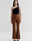 Cropped Sophie Pant Mahogany Pants - Trousers A.L.C