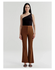 Cropped Sophie Pant Mahogany Pants - Trousers A.L.C