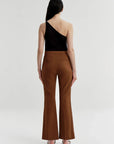 Cropped Sophie Pant Mahogany Pants - Trousers A.L.C