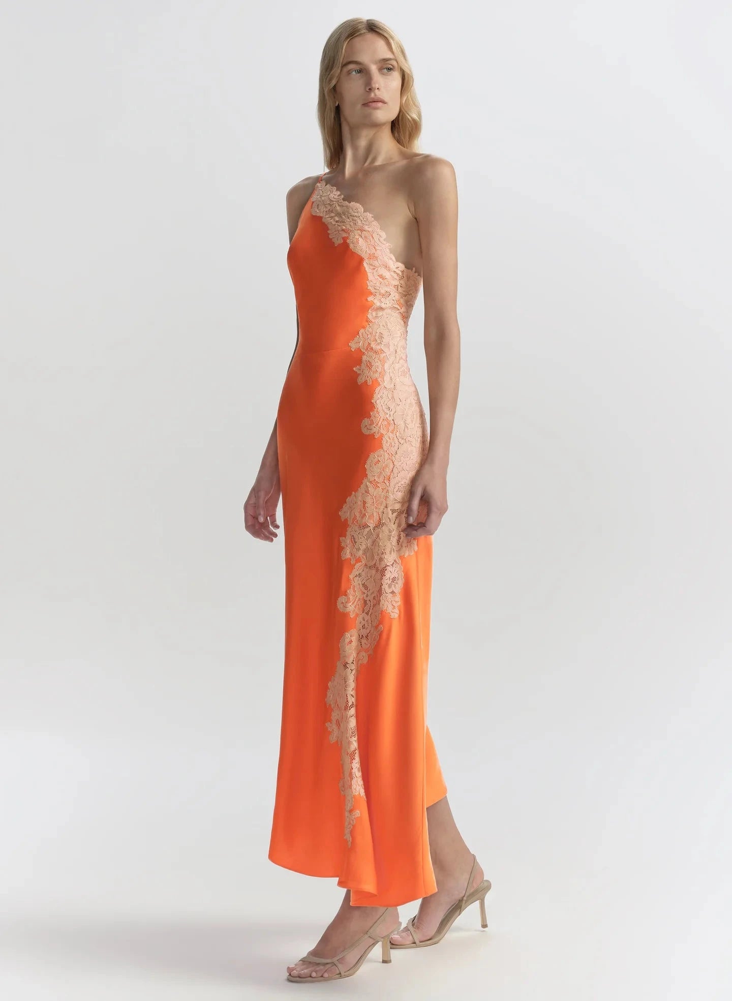 Lou Satin and Lace Dress – Peter Kate
