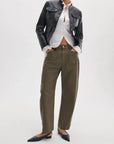 Stevie Utility Pant Olive Pants - Trousers rag & bone