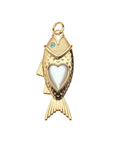 Strong Amore Fish Pendant 16-18" Classic Rolo Necklaces Jane Win