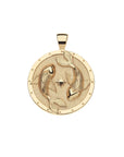 Strong Circling Koi Fish Original Pendant Coin 18" Drawn Link Necklaces Jane Win