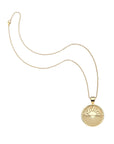 Strong Over the Horizon Small Coin Pendant 16-18" Classic Rolo Necklaces Jane Win