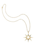 Strong Supernova Pendant Mother of Pearl 16-18" Classic Rolo Necklaces Jane Win