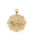 Strong Tiger Original Pendant Coin 18" Drawn Link Necklaces Jane Win